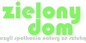 Logotyp: Zielony dom czyli spotkania natury ze sztuką 